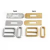 Bag Parts Accessories 1-5Sets Gold Silver Stainless Steel Rectangle Eyelets Hanger Clasp Locks For Women DIY Handbags Shoulder Purse Bags Accessories 230812