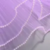 OPinięcie prezentów 4M Bukiet bukiet fala przędzy z siatki Flower Flowing Pearl Edge Opakowanie koronkowe papierowe rzemiosło materiału