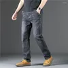 Herren Jeans Männer plus Größe Denimhose Elastizität lässig in voller Länge in voller Länge Hose 2023Autumn Winter Big 48 50