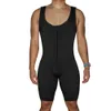 Taille Tummy Shaper Herren Shapewear Bodysuit Control Kompression Schlankung Ganzkörper Workout Abbauch Unterwäsche Plus Size Open Crotch 230812