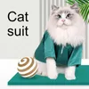 Cat Costumes Clothes Adorable Shirt With Collar Buttons Anti-shedding Pet Cool Accessories For Large Small Cats Pets