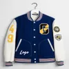 Oem Chenille Embroidery College Baseball Custom Cotton Letterman Men's Jackets Bomber Plus Size Coat Man Varsity Jacket