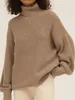 Женские свитеры Женские женские водолазки шикарные осенние зимние густые теплый пуловер