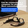 Atualize de óculos inteligentes Bluetooth Smart Glasses Câmera Câmera gravação de vídeo 4K PO Música chamando óculos de sol para esporte e negócios 230812