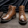 Сапоги размер 7 ~ 13 Retro Men Boots Comense Wesm Ctehing Boots 230812