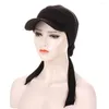 エスニック服のビーチアウトドア野球帽子ムスリム女性ヒジャーブターバンキャップサマー女性ソリッドカラーヘッドラップボンネットヘアロスビーニー