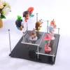 Dekorative Objekte Figuren klare Acryl -Anzeigeständer für Anime -Figuren Cupcake Regal Organizer Desserts Halter Juwelen Risers Parfüm P230812