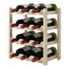 Tabletop Wine Racks Red Shelf Flaschen Rack Essbargriff Display 230812