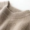 メンズセーターソフトカシミアソリッドオネックウールプルオーバー2023秋の冬の温かいセーターメンブランド衣類ニットプルhomme D92