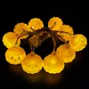 Other Event Party Supplies 150cm 10LED Halloween LED String Lights Portable Pumpkin Ghost Skeletons Lights for Home Bar Halloween Party Decor Supplies 230812