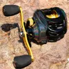 Fischereizubehör Baitcasting Rolle 181BB Gussrolle glattes Metall 7.2 1 Getriebeverhältnis Fischereifischerei mit Standard- oder Tiefen- oder Flachspulen für Bass 230812