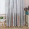 Sheer Curtains Black and White Stripped Keep Privicy Tulle Panels for Bedroom Living Room Home Office 230812