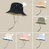 Boinas Sol Sun Hat Turnty Anti-Fade Washable Beatable Mujeres Mujeres Capa de verano para cubo al aire libre