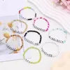 Bracelets de charme 11Pieces/Set Stretch Bead Bead Beach Bohemian Swiftie Letter Wristlet 40GB