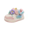 First Walkers Baby för Autumn Cute Cartoon Toddler Girls Sneakers Little Girl Sports Shoes 03 Years Children 230812