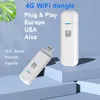 Маршрутизаторы LDW931 4G WiFi Router Nano SIM -карта портативный Wi -Fi LTE USB Modem Pocket 10 Wi -Fi пользователи Dongle 230812