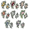 装飾的な花の花輪2ピースウェディングアーチフラワーズヒマワリ素朴な結婚式の花飾り絹の牡丹の花のためのシルク牡丹