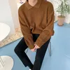 Ponts-pulls masculins 2023 Pilluche de luxe légère tricotée Pullat d'échappe
