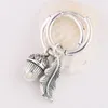 Stud Earrings Acorn & Leaf With Crystal Earring For Women Authentic S925 Sterling Silver Jewelry Lady Girl Birthday Gift