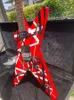 Dime 333 Эдвард ван Халена красные черные полосы 5150 Dimebag Darrell Root