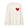 Designer sweater love&heart A woman and man Casual lover cardigan knit v round neck high collar womens fashion letter white black long sleeve clothing pullover
