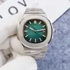 Luxusmarke Herren-Damenarmbanduhr Classic 5711 Automatische mechanische Uhren, hochwertiges Uhrwerk, Business-Sportuhr, Edelstahlarmband, Armbanduhren, Armband
