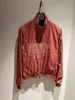 Men Jackets Winter loro piana Bomber Windmate Coats 2 Sides Wear Red Green and Gray