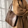 2022 Designer Hoogwaardige Vrouwen Leer Handtas Totes Grote capaciteit Solid Color Woman Shopper Messenger Purse Bagstylishhandbagsstore