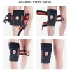 Podkładki kolanowe Wartość 1 szt. Sport Sport Kneepad Mężczyźni Kobiety Pad Pain Wsparcie siłowni Fitness Joga Volleyball Brace Protector