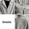 Trench Coats Trench Trench Men Loose Loose Mounds Solis All-Match Casual Handsome Tops Tops Hong Kong Style Design Sashes Arrivée masculine Chic 230812