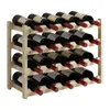 Tabletop Wine Racks Red Shelf Bottle Rack Dining Bar Handle Display 230812