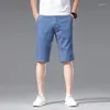Shorts masculins classiques Business d'été Denim droit de soie lâche et pantalon frais frais de haute qualité grande taille 40 42