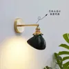 Pendant Lamps Simple Creative Brass Green Glass Chandelier Bedroom Bedside Study Restaurant Bar Balcony Plant Room