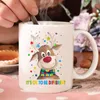 Mugs Christmas Elk Autism It's Ok To Be Different Coffee Mug High Quality Ceramic Recyclable Juice Cool Water Cup Tea Cups