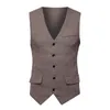 Men's Suits Olive Kimono Suit Vest V Neck Silm Fit Solid Formal Mens Night Shirts For Sleeping Long Workout Tops Men