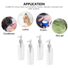 Bouteilles de rangement 4 pcs Small Glass Emulsion Bottle Lotion Pump Makinup Conteneurs Travel Conteneurs Shampooin