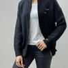 Arc yün kazak örgü sweatshirt nakış tasarımcısı uzun kollu tişört kış sıcak hırka ceket erkek kadınlar gevşek kazak