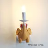 Wall Lamp Cartoon Creativity Flying Elephant Children's Room Bedroom Bedside American Modern Simple LED Animal