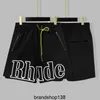 RHODE RUTE MEN SHORTS BASQUECETO BASTOCÊNCIO NICHE NICHO AMERICANO PALHAS CASUNAL IMPRESSO PARA MULHERES FOG