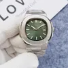 Marca de lujo Reloj de pulsera para hombre y mujer Classic 5711 Relojes mecánicos automáticos Movimiento de alta calidad Reloj deportivo de negocios Correa de acero inoxidable Relojes de pulsera Pulsera