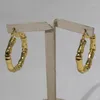 Hoop oorbellen 2023 Trending gouden kleur voor vrouwen grote ronde cirkel clip koperen ooraccessoires Dubai bruiloft mode sieraden ry