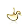 Naszyjniki wisiorek Gucy 2023 Europejski i amerykański styl CZ Square Duckling Design for Women Jewelry Present