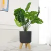 Planters Indoor Flower Pot With Feet Floor-standing Automatic Self-Watering Home Pots Basin Inner Tank And Water Level Gauge