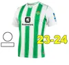 23 24 Real Betis Soccer Jerseys Special Edition Kids Kit Joaquin B Iglesias Home Camiseta de futbol Juanmi Canales Fekir voetbal shirts copa del rey final