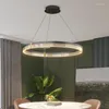 Chandelins Simples Led Room Landelier Modern Personality Quarto Lâmpada de teto de teto Lâmpadas de decoração de interiores de luxo