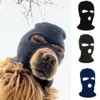 의류 재미있는 의상 개를위한 대형 스키 마스크 모자 개 헬멧 액세서리 강도 코스프레 애완 동물 용품 230812
