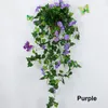 Decorative Flowers 90cm Artificial Hanging Plant Rose Petunia Vine DIY Flower Home Wedding Party Wall Decoration