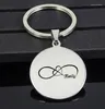 Keechchains Family Keychain EST in acciaio inossidabile Gioielli per uomini e donne YP7376