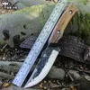 Zaawansowany i wykwintna samoobrona noża Nóż przetrwania na zewnątrz ostre wysokie twardość pola przetrwania taktyka noszenia prostego noża