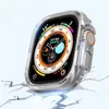 Apple Watch Ultra Series 8 49mm için 49mm Boyut Iwatch Marine Strap Smart Watch Spor Saat Kablosuz Şarj Kayışı Kutusu Koruyucu Kapak Kılıfı Hızlı Nakliye